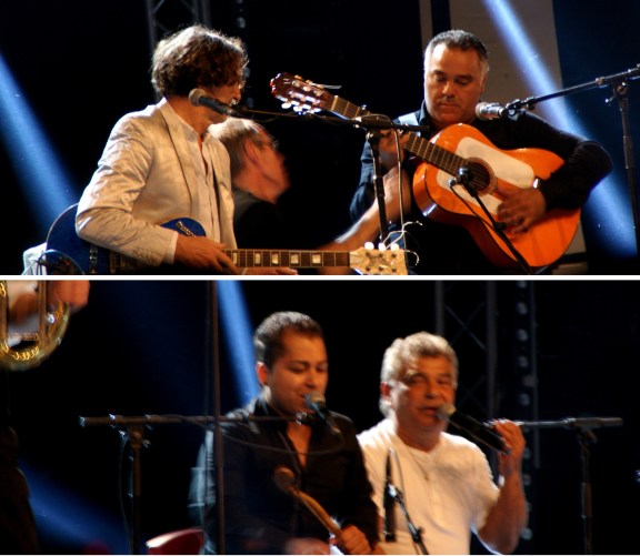 Goran Bregovic avec les Gipsy Kings