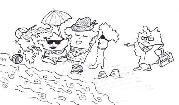 "Les pays du club Med". Illustration: © Mélina Huet