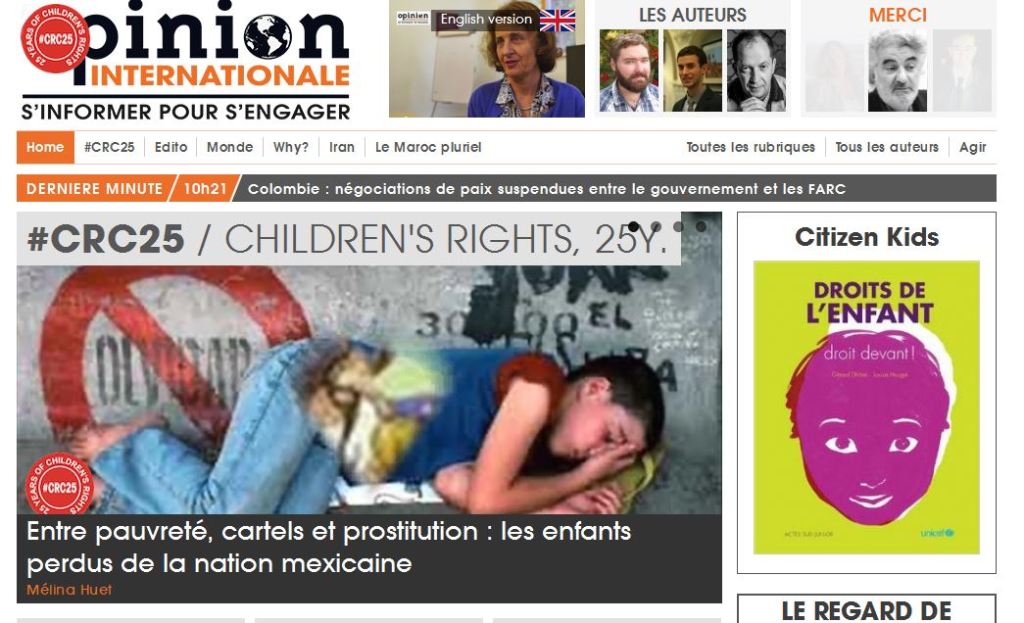 Article Opinion Internationale